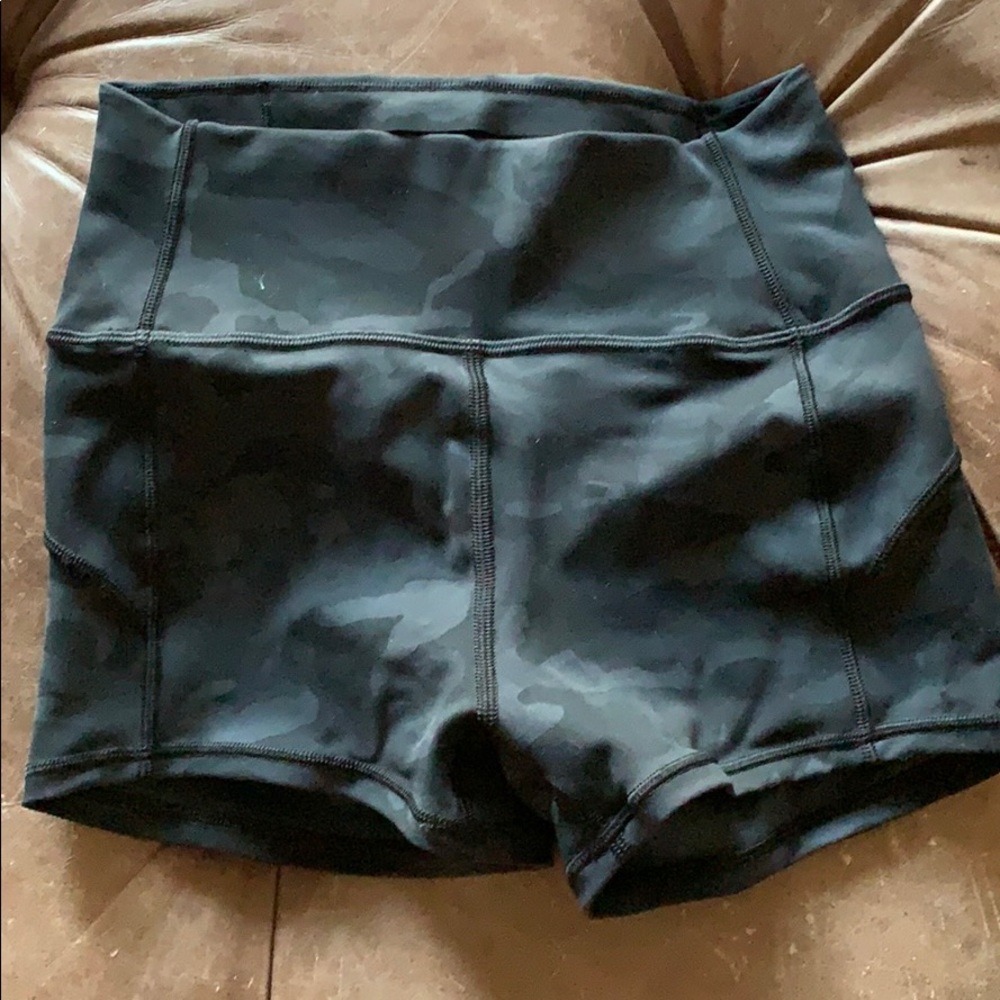 Camo Lululemon Shorts